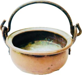 Copper Pot With Handle