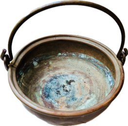 Copper Pot With Handle