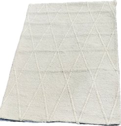 Safavieh Marbella Woven Wool Rug With Pad -  4 Ft X 6 Ft