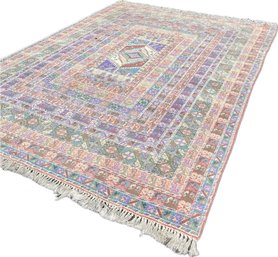 Moroccan Geometric Design Rug - Roughly 137 X 102 Inches