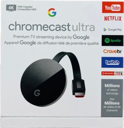 New! Chromecast Ultra