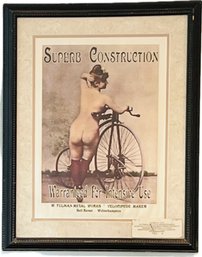 Vintage Victorian Bicycle Advertisement