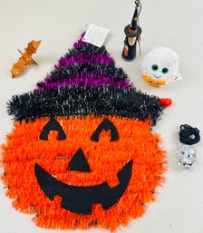 Pumpkin Tinsel  Halloween Decoration And Other  Halloween Items