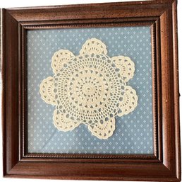 Framed Antique Lace