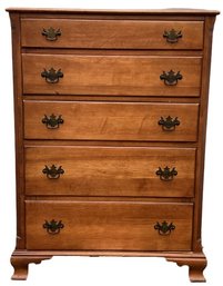 Maple Chest Of Drawers - Signed John Wannamaker