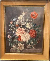 Still Life In Shadow Box Frame - Signed 'Barbara Shaw 1949'