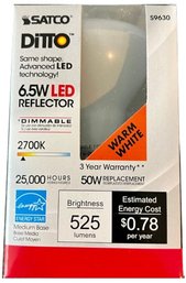 Satco Ditto 6.5w LED Warm White Light Bulb - 50 Watt