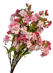 Three Stems Faux Japanese Cherry Blossoms