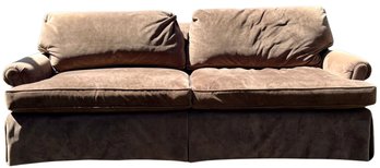 Super Comfortable Chocolate Brown Sofa - Excellent Condition