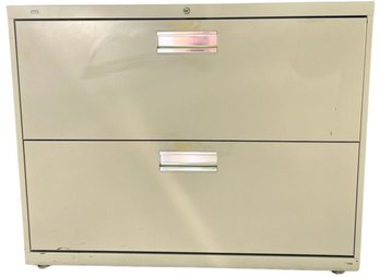 HON 2 Drawer File Cabinet - 36 Inches Wide X 19.25 Deep X 28 High