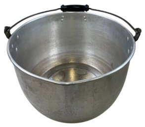 Vintage WEAREVER 2371 Aluminum 21 Quart Camp Pot Cooking Cauldron With Lid