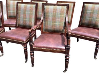 Ralph Lauren/Angelesy Upholstered Dining Chairs -set Of 8