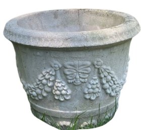 Mid 20th Century Concrete Garden Urn Planter