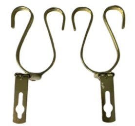 Brass Curtain Tie Backs