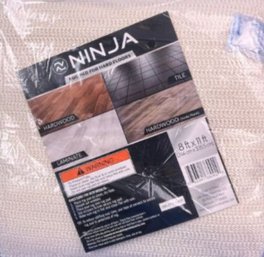 New! Never Used! Rug Pad - Skid Resistance Material - Signed 'Ninja'