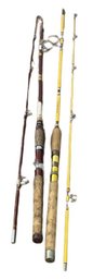 Penn/Eagle Claw Granger And One Other Salt Water Fishing Poles