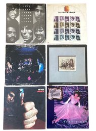 6 Record Albums- Jeff Beck, Crosby, Stills, Nash & Young, Etc