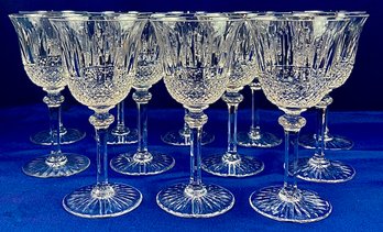 Made In France - St. Louis Crystal -  'Tommy' Clear - Continental Water - Signed On Base 'St. Louis Crystal'