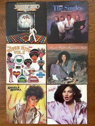 Six Albums- Angela Bofill, ABBA, Saturday Night Fever, Etc