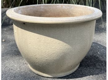 Large Salt Glaze Pottery Garden Planter