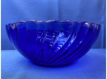 Blue Glass Bowl