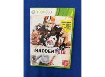 Madden NFL 12 For XBOX 360