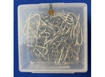 New! Metal Curtain Hooks - 120 Pack