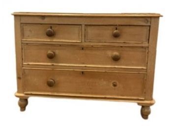 Antique Chest Of Drawers - From England - Possibly Of Scandanavian Origin