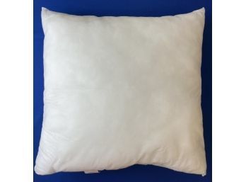 New! Pillow Insert - 20 In X 20 In, Fits An 18 In X 18 In Pillow Cover