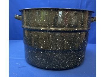 Large Tin Cooking  Pot/Garden Pot