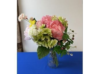 Lovely Pastel Faux Flower Arrangement