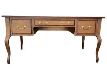 Transitional/ Louis XV Style Desk - Cabriole Legs