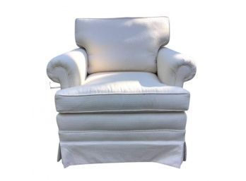 White Upholstered Chair