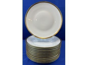 Piemonte By Richard Ginori - 12 Dinner Plates - Elegant!