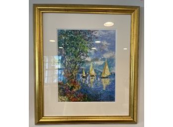 Sailing Print - Signed And Numbered - Artist Polak