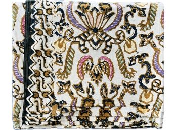 Anglo Indian Inspired Batik Textile