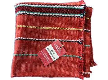 Vintage Greek Textile With Original Tag