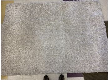 White Shag Rug