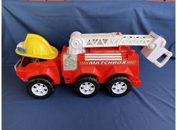 Matchbox Plastic Fire Truck