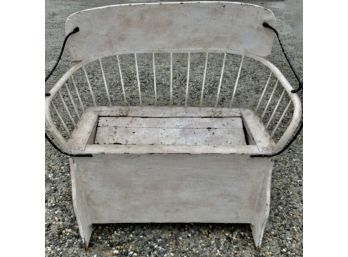 Antique Carriage  Bench