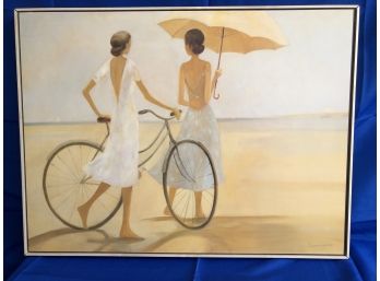 Dominguez- Seaside Stroll Print