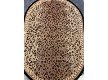 Oval Safavieh Leopard Print Rug