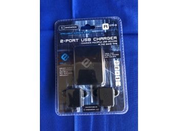 USB 2 Port Charger - EZ Collection (New)