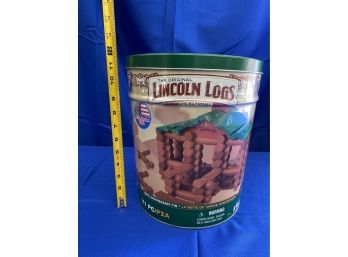 Lincoln Logs 100th Anniversary Tin