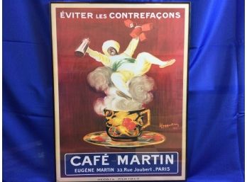 Cafe Martin - Coffee Poster