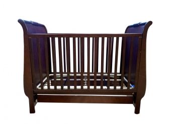 Sleigh Bed Baby Crib