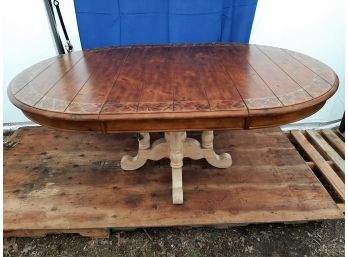 French Country Dining Table With Leaf