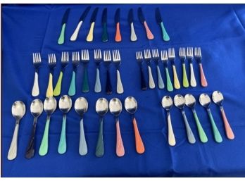 Amazing Set Of Fiesta Flatware