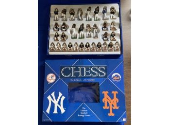 New York Yankees Versus New York Mets Chess Game