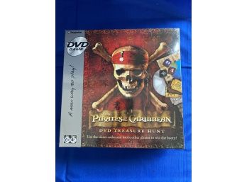 Pirates Of The Caribbean DVD Treasure Hunt Game New In Box